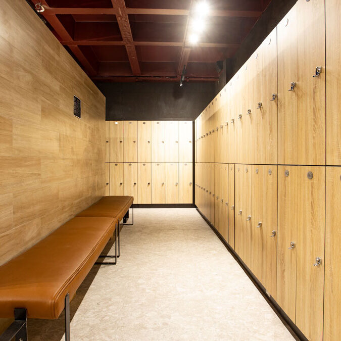 plywood lockers